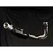 CFMoto 675SR-R / 675SR-S / 675NK Slash-Cut Tiefgelegte Titan Auspuffanlage