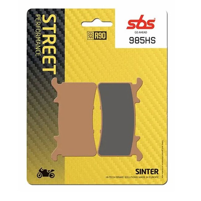 SBS Brake pads front Sintered street HS