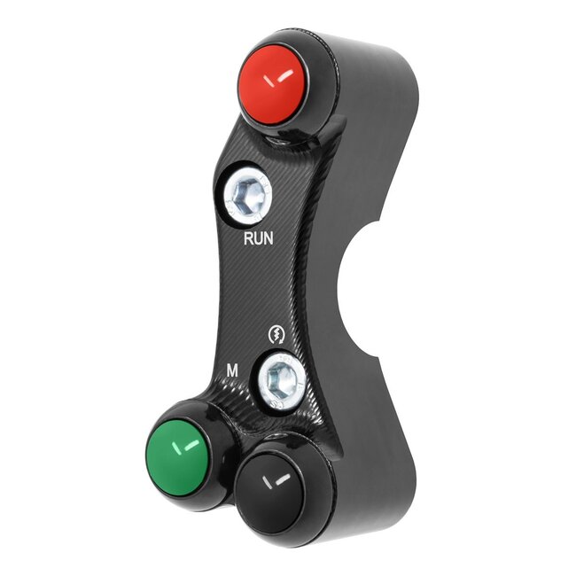 Jetprime Jetprime Right Street Handlebar Switch for BMW S 1000 RR 2009/2014 (Misaligned holes)