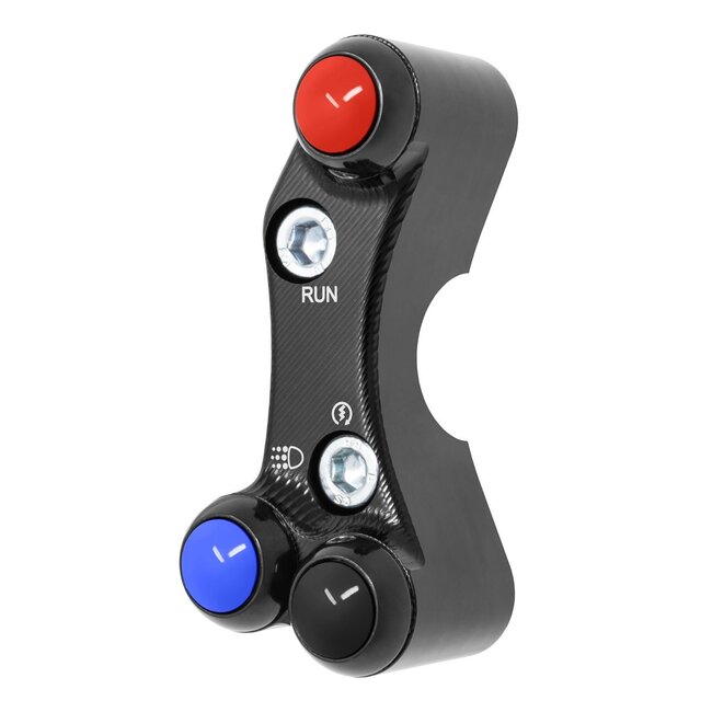 Jetprime Jetprime Right Street Handlebar Switch for Suzuki GSX-R1000 2017/2021 (Misaligned holes)