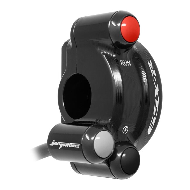 Jetprime Jetprime Quick throttle unit with integrated handlebar switch for Suzuki GSX-R1000 2017/2021 (with throttle tube)