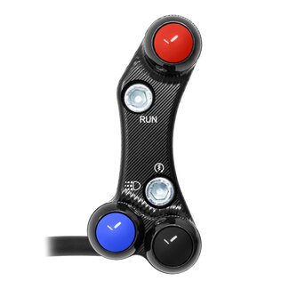 Jetprime Right Street Handlebar Switch for Ducati 999/R/S (Misaligned holes)