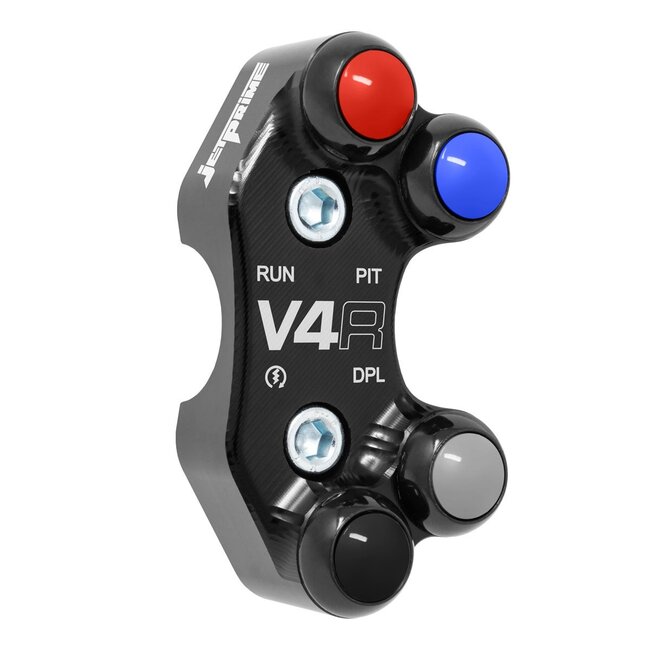 Jetprime Jetprime Right Street Handlebar Switch for Ducati Panigale V4 R (Aligned holes)