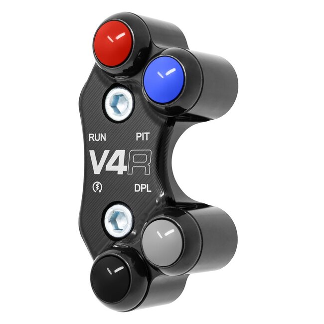 Jetprime Jetprime Right Street Handlebar Switch for Ducati Panigale V4 R (Aligned holes)