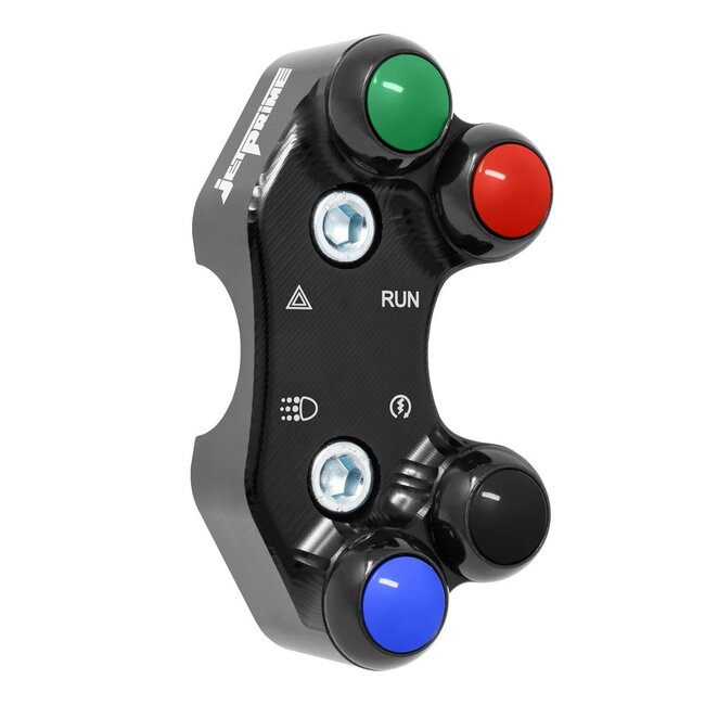 Jetprime Jetprime Right Street Handlebar Switch for Ducati Hypermotard 950 (Aligned holes)