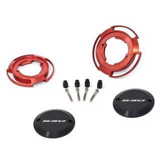 Jetprime Crankcase protection red color for Yamaha T-Max 530 (couple)
