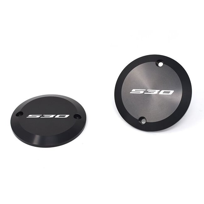 Jetprime Jetprime Crankcase protection red color for Yamaha T-Max 530 (couple)