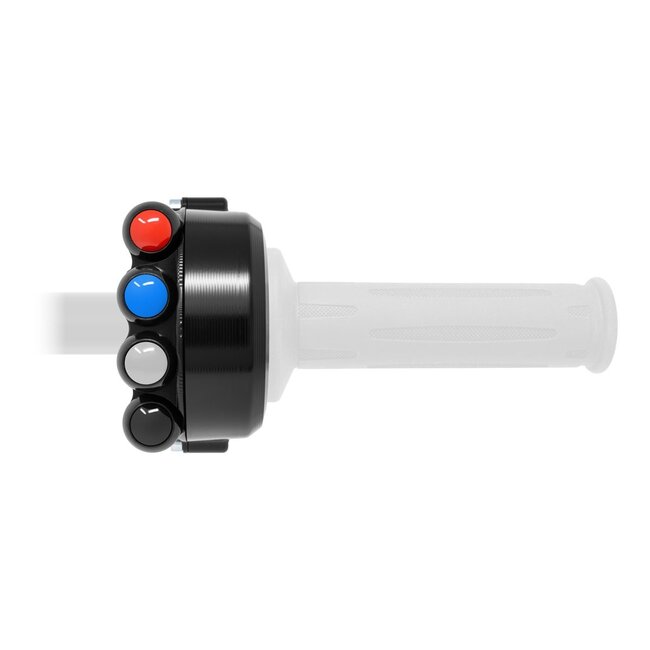 Jetprime Jetprime Throttle control cover with integrated handlebar switch for BMW S 1000 RR