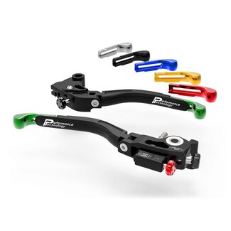 Jetprime Brake/Clutch levers Ultimate double adjustment for Kawasaki (L12)