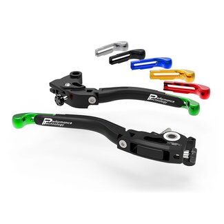 Jetprime Brake/Clutch adjustable levers EVO for Kawasaki (L16)