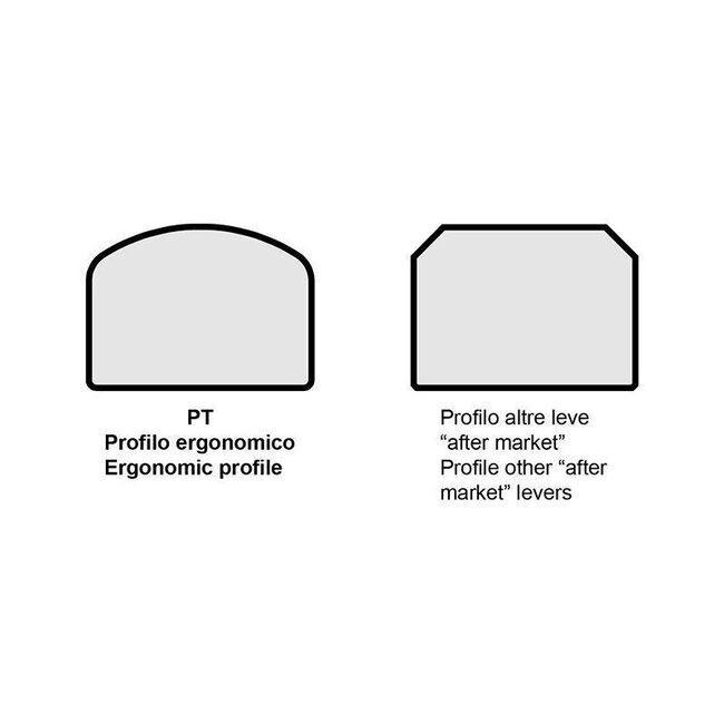 Jetprime Jetprime Brake/Clutch adjustable levers ECO GP 1 for Yamaha YZF-R1/R6 (LE11)