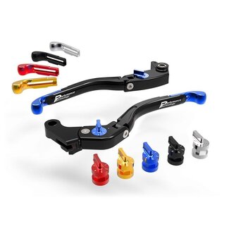 Jetprime Brake/Clutch adjustable levers ECO GP 2 for Yamaha YZF-R1/R6 (LEA11)