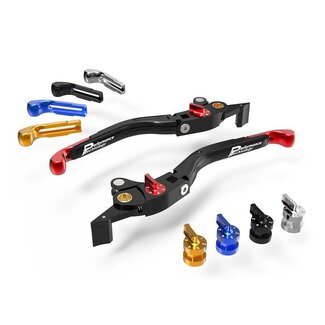 Jetprime Brake/Clutch adjustable levers ECO GP 2 for Yamaha T-MAX (LEA07)