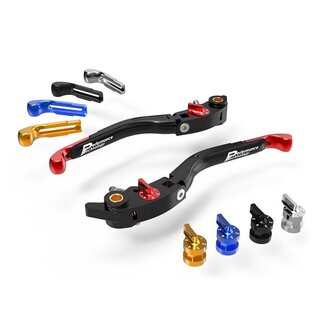 Jetprime Brake/Clutch adjustable levers ECO GP 2 for Aprilia (LEA01)