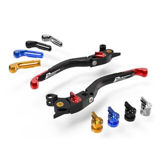 Jetprime Brake/Clutch adjustable levers ECO GP 2 for Aprilia (LEA02)