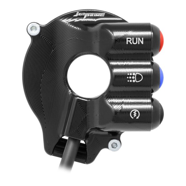 Jetprime Jetprime Throttle control cover with integrated handlebar switch for Aprilia RSV4