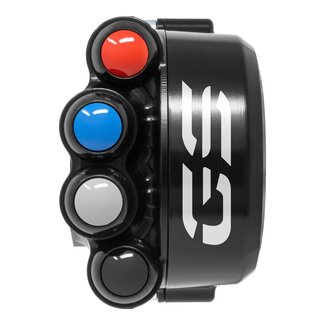 Jetprime Throttle control cover with integrated handlebar switch for BMW GS