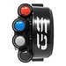 Jetprime Throttle control cover with integrated handlebar switch for BMW GS