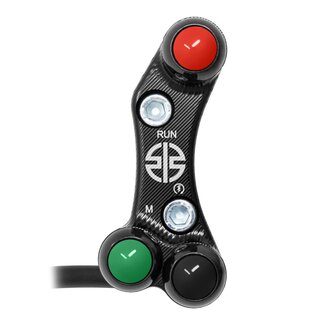 Jetprime Right Street Handlebar Switch for Kawasaki Ninja H2/R (Misaligned holes)