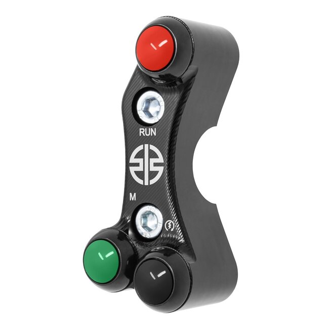 Jetprime Jetprime Right Street Handlebar Switch for Kawasaki Ninja H2/R (Aligned holes)