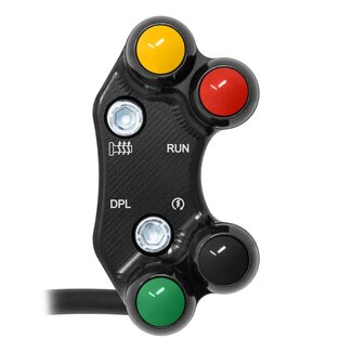 Jetprime Jetprime Right Street Handlebar Switch for Ducati Streetfighter V4 (Misaligned holes)