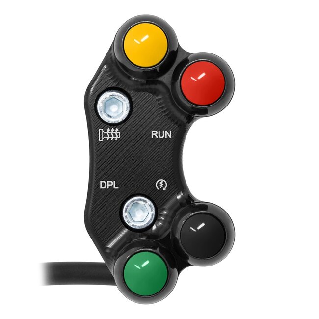 Jetprime Jetprime Right Street Handlebar Switch for Ducati Streetfighter V4 (Misaligned holes)