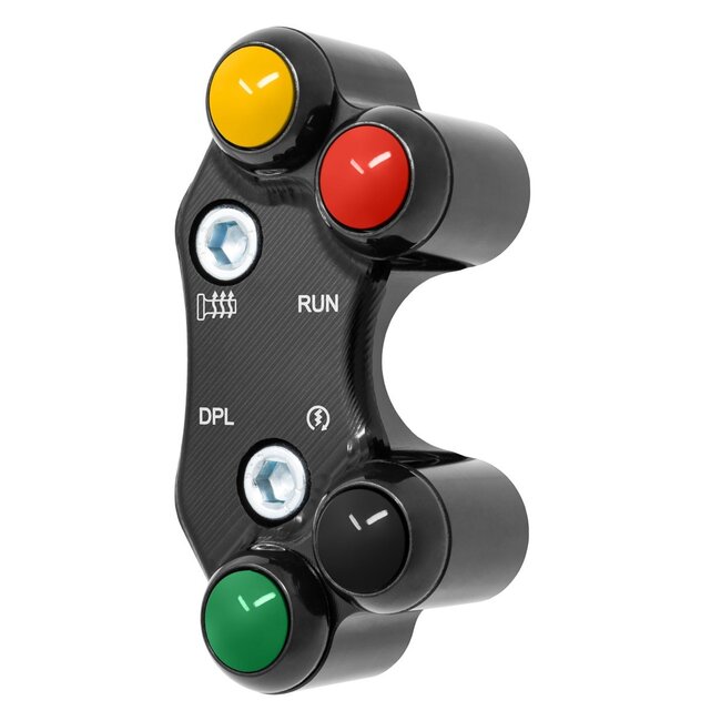 Jetprime Jetprime Right Street Handlebar Switch for Ducati Streetfighter V4 (Misaligned holes)