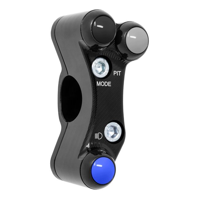 Jetprime Jetprime Left Racing Handlebar Switch for Suzuki GSX-R1000 2009/2016 with BRSX clamp