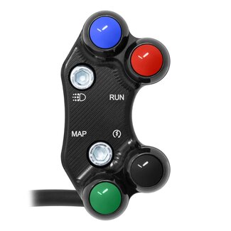 Jetprime Right Street Handlebar Switch for Aprilia TUONO/RS 660 (Misaligned holes)