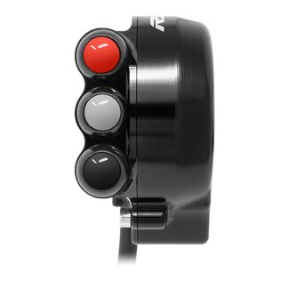 Jetprime Jetprime Throttle control cover with integrated handlebar switch for Aprilia RS 660