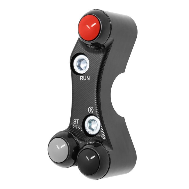 Jetprime Jetprime Right Street Handlebar Switch for Kawasaki Ninja ZX-6R (Misaligned holes)