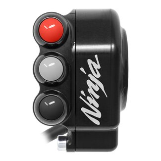 Jetprime Throttle control cover with integrated handlebar switch for Kawasaki Ninja ZX-10R/R