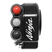 Jetprime Throttle control cover with integrated handlebar switch for Kawasaki Ninja ZX-10R/R