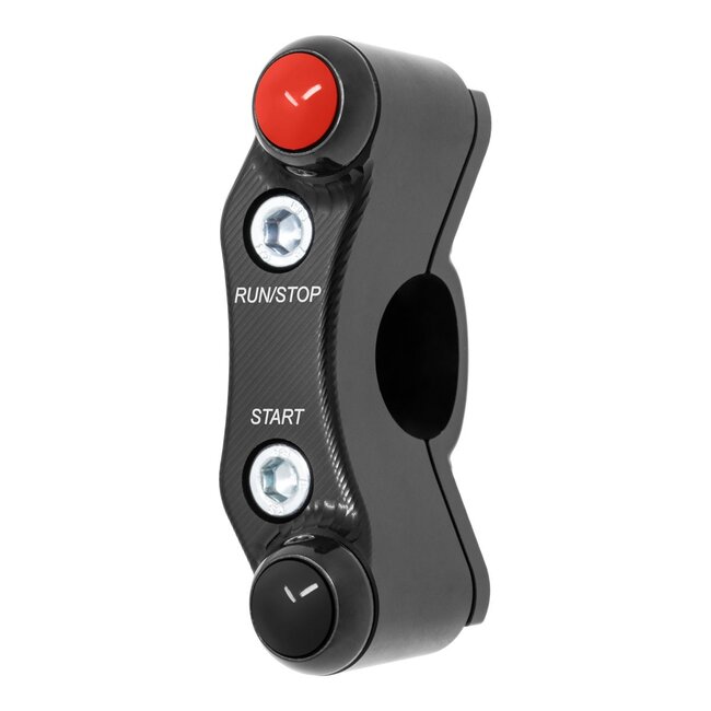 Jetprime Jetprime Right SuperSport 300 Handlebar Switch for Yamaha YZF-R3 (Aligned holes) with BRD2P clamp