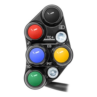 Jetprime Jetprime Left Superbike Handlebar Switch for Aprilia RSV4/RF/RR 2017/2020