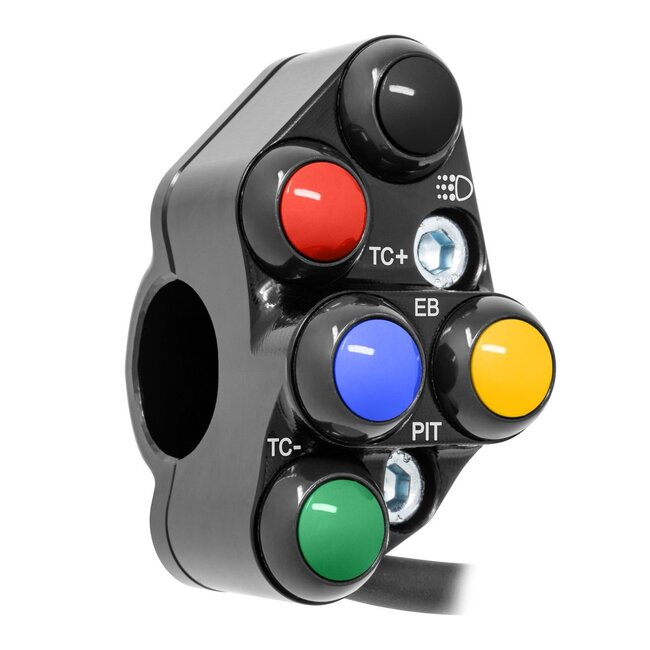 Jetprime Jetprime Left Superbike Handlebar Switch for Aprilia RSV4/RF/RR 2017/2020