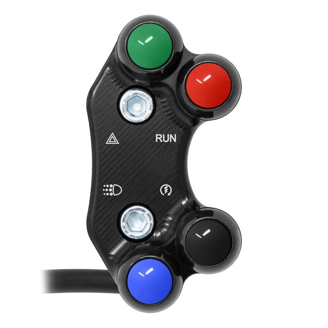 Jetprime Jetprime Right Street Handlebar Switch for Ducati Panigale V2 (Aligned holes)