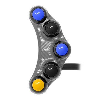 Jetprime Left Street Handlebar Switch for MV Agusta F4 312R (Titanium)