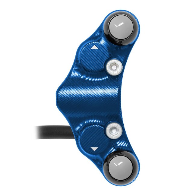 Jetprime Jetprime Left Street Handlebar Switch for Yamaha YZF-R1M (Blue)