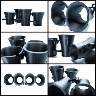 BT MOTO BT MOTO Honda CBR1000RR-R SP Race Induction Velocity Stacks (24-26)