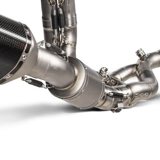 Akrapovic Track Day  link pipe Aprilia RSV4 titanium - L-A10E11/TD
