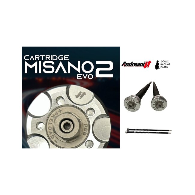 ANDREANI MISANO EVO 2 HYDRAULIC ADJUSTABLE CARTRIDGE APRILIA RSV4 RR 2021-2023 (SACHS 43)