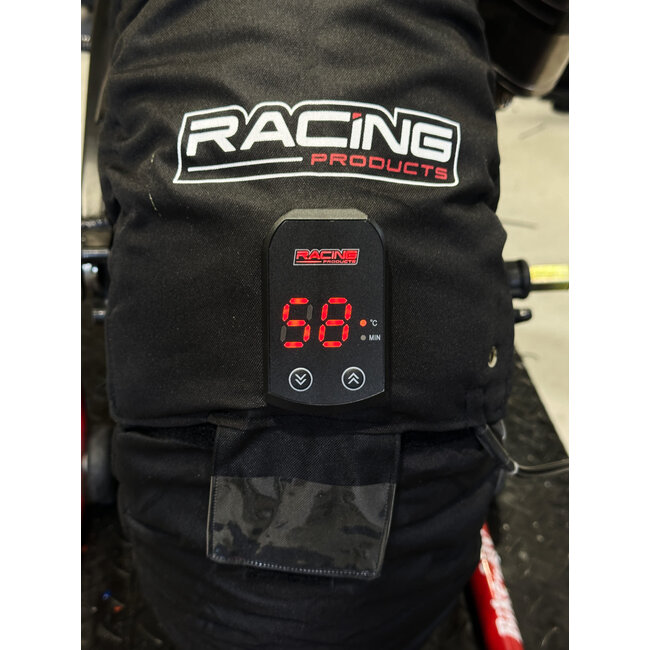 Racing Products Reifenwärmer set (200 reife) vollständig einstellbar von 20–99 Grad.
