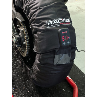 Racing Products Tyre warmers set (180 -190 tyre) fully adjustable 20-99 degrees