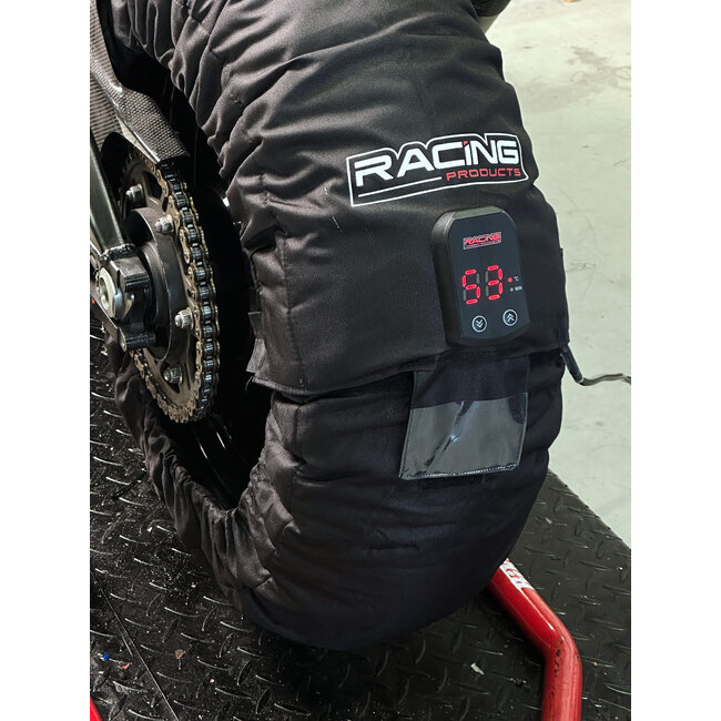 Racing Products Racing Products bandenwarmers set (180 -190 band) volledig instelbaar 20-99 graden.