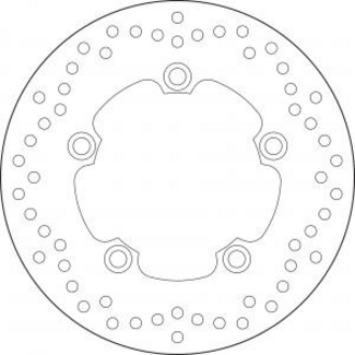 Brembo FIXED REAR BREMBO SERIE ORO DISC YAMAHA R1 (2015-2026) MT-10 / SP 2016-2026