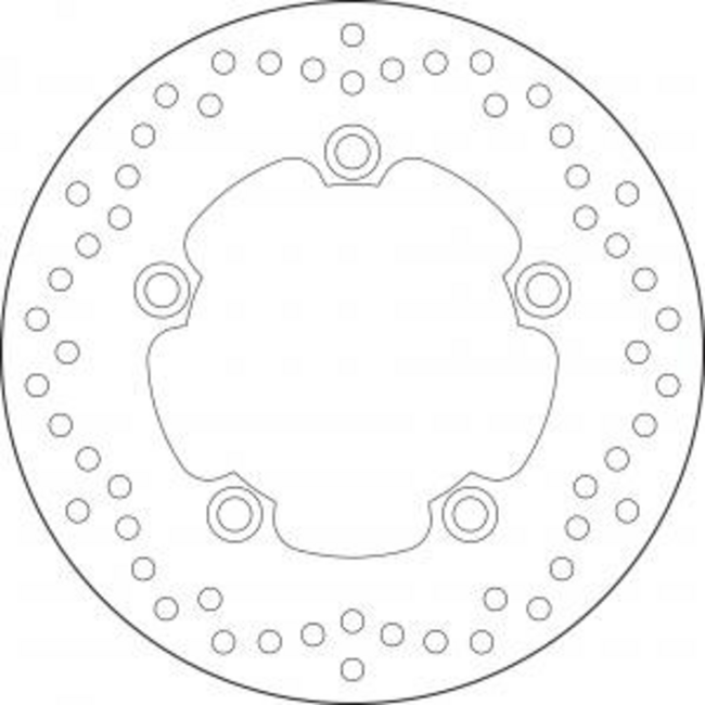 Brembo FIXED REAR BREMBO SERIE ORO DISC YAMAHA R1 (2015-2026) MT-10 / SP 2016-2026