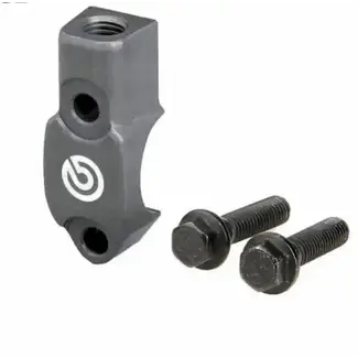 BREMBO CLAMP WITH MIRROR ADAPTER FOR RCS MASTER CYLINDER M10X1,25 DX