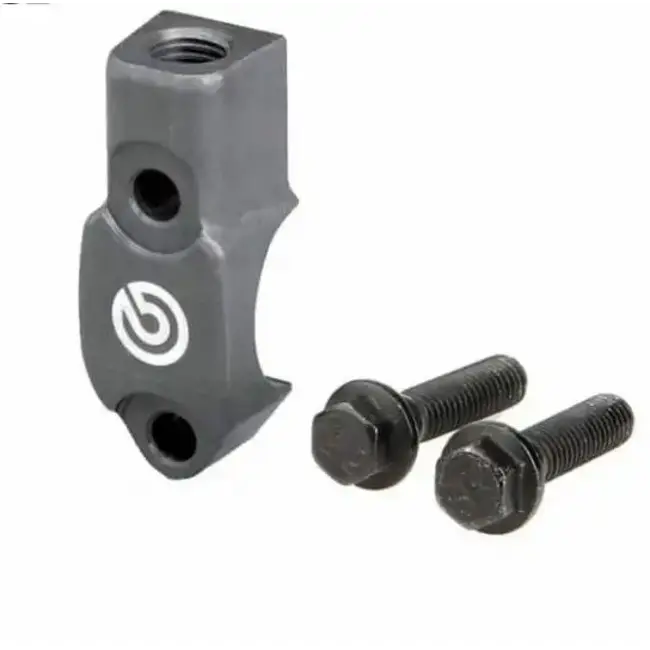 BREMBO CLAMP WITH MIRROR ADAPTER FOR RCS MASTER CYLINDER M10X1,25 DX