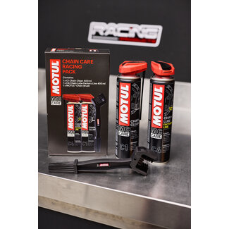MOTUL Motul Factory Line Kettenpflege-Set (C1 + C4 + Bürste)